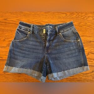 Maurices Dark Blue Jean Shorts